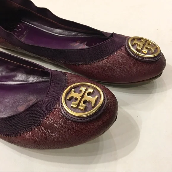 Tory Burch Caroline ballet flats Purple Size 7 - Picture 4 of 13